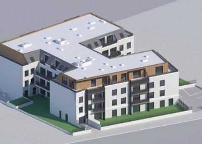 Illustrations pour l'architecture - Vue aérienne - Pontault-Combault