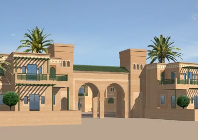 Illustrations pour l'architecture - Photomontage - Marrakech