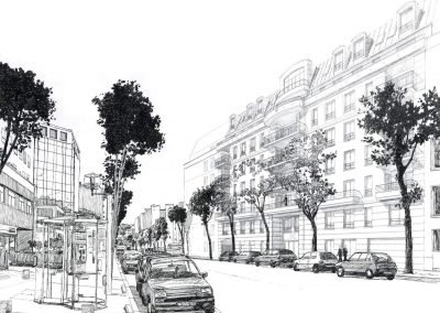 Illustrations pour l'architecture - Dessin - Paris