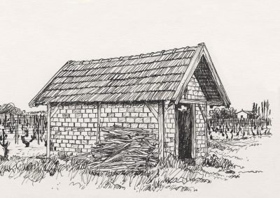 Illustrations pour l'architecture - Dessin - Cabane Saint-Amour