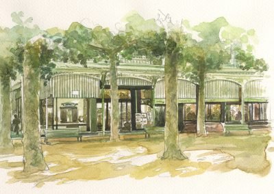 Illustrations pour l'architecture - Aquarelle - Vichy