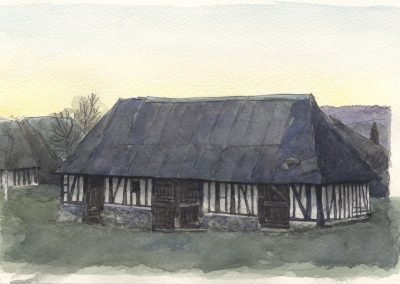 Illustrations pour l'architecture - Aquarelle - Normandie