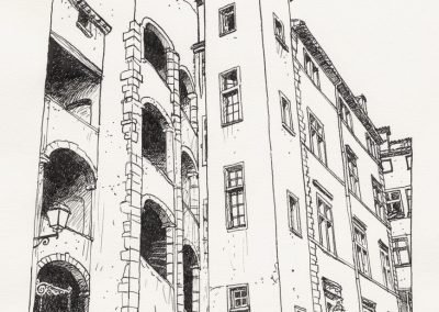 Illustrations pour l'architecture - Dessin - Lyon