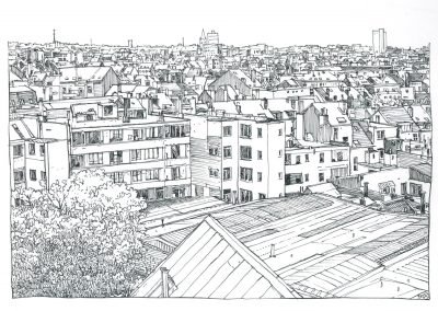 Illustrations pour l'architecture - Dessin - Bruxelles