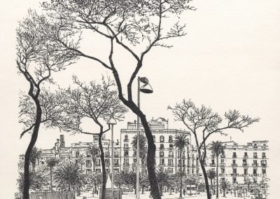 Illustrations pour l'architecture - Dessin - Barcelone