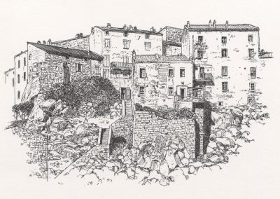 Illustrations pour l'architecture - Dessin - Corse