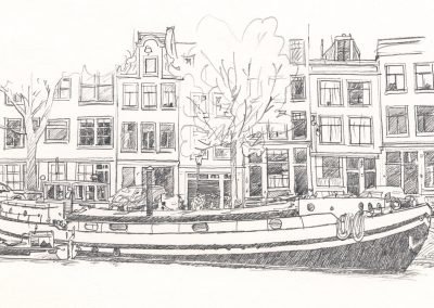 Illustrations pour l'architecture - Dessin - Amsterdam