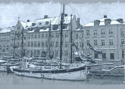 Illustrations pour l'architecture - Dessin - Copenhague